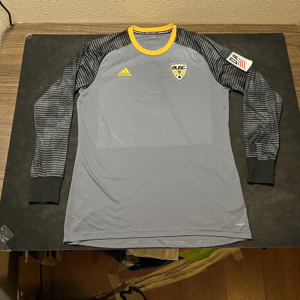 Adidas BUSC Goalkeeper Shirt Mens Large 50th Anniversary Soccer Climalite